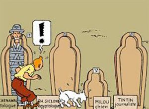 تن تن و میلو مومیایی ها